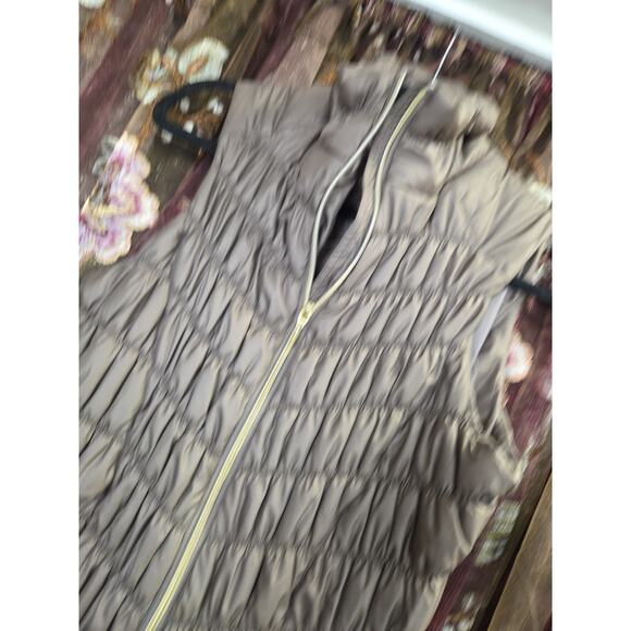 Womens Golf GG BLUE Golf Vest Brown Large - Picture 7 of 14